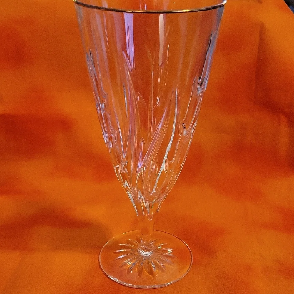 Crystal Iced Tea Goblet Cassandra by Cristal D'Argues- Durand